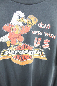 Vintage Harley Davidson Iowa Don't Mess With US Single Stitch Tee