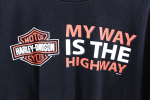 CC- Vintage Harley Davidson My Way IS The Highway Tee