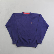 Load image into Gallery viewer, D- Vintage Tommy Hilfiger Embroidered Crest Knit Sweater
