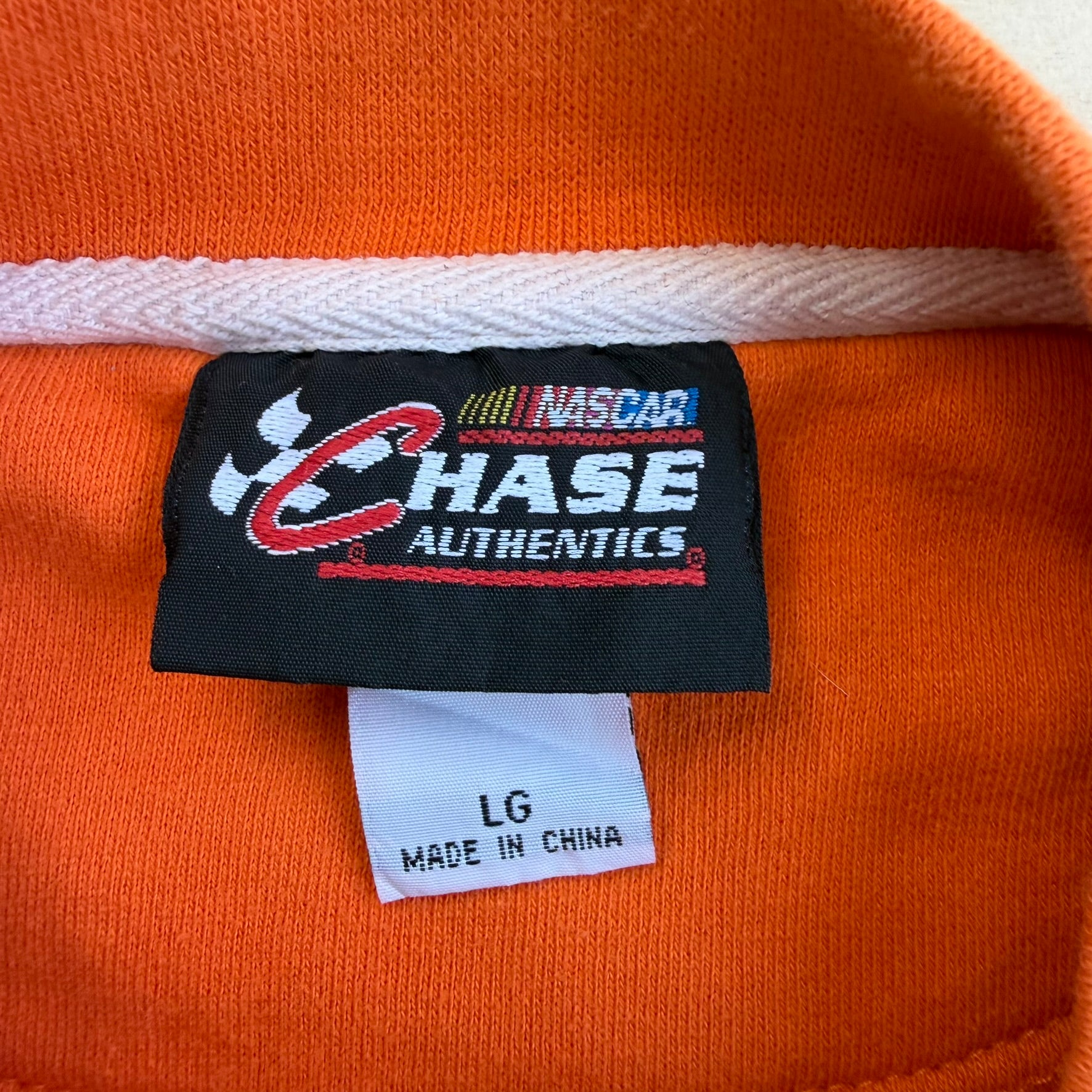 J- Vintage Nascar Tony Stewart Home Depot Racing Embroidered Crewneck - L