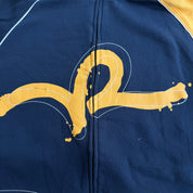 J- Vintage Rocawear Logo Short Sleeve Zip Up Track Jacket - 2XL