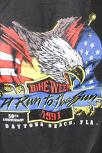 Load image into Gallery viewer, CC- Vintage 1991 Daytona Bike Week Single Stitch Tee
