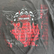 J- Vintage '05 Harley Davidson Sydney Cape Breton Canada Tee - 2XL