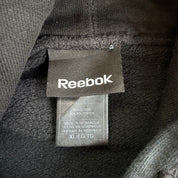 J- Vintage Oakland Raiders NFL Reebok Logo & Text Hoodie - XL