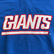 J- Vintage New York Giants NFL Starter Embroidered Text Hoodie - L