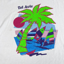 Load image into Gallery viewer, F- Vintage Tel Aviv Beach Graphic Single Stitch Tee
