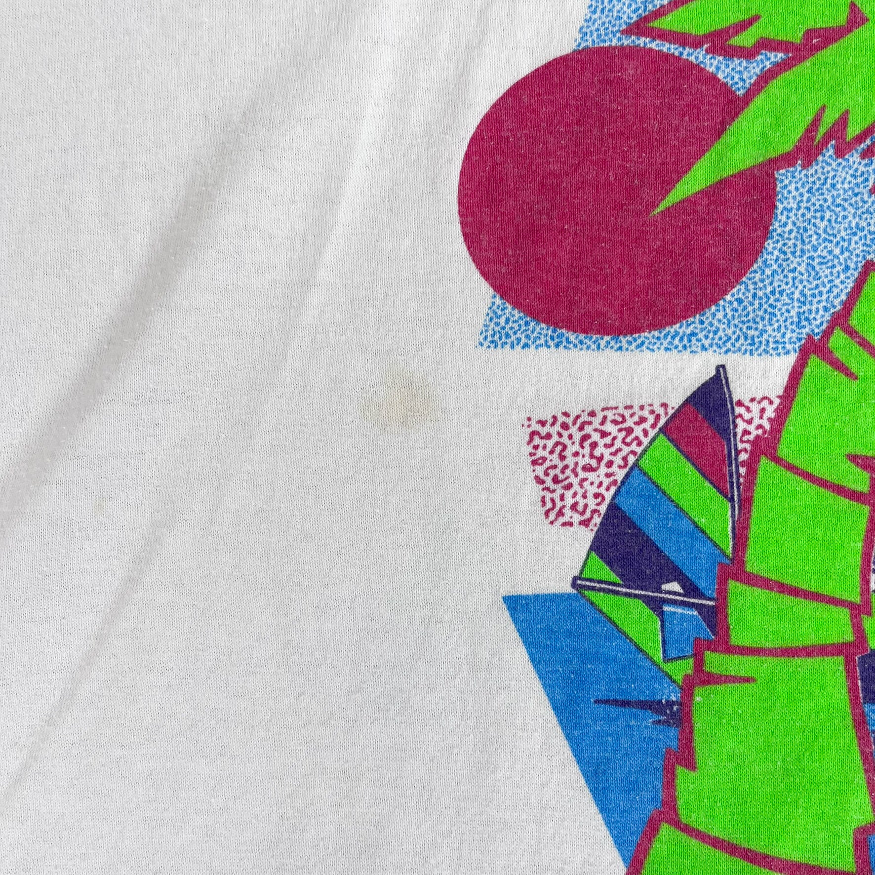 F- Vintage Tel Aviv Beach Graphic Single Stitch Tee