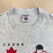 J- Vintage '96 World Cup Of Hockey Toronto Graphic Made In USA Single Stitch Tee - XL