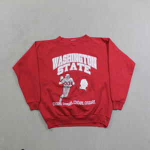 D- Vintage Washington State Football Graphic Crewneck