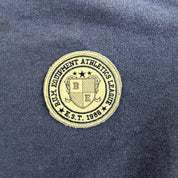 J- Vintage Bum Equipment Athletics League Embroidered Logo Quarter Zip Crewneck - L