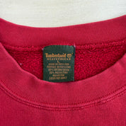 J- Vintage Timberland Weather Gear Embroidered Text & Logo Crewneck -L