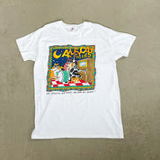 F- Vintage '92 Alley Cat Blues Graphic Single Stitch Tee