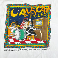 Load image into Gallery viewer, F- Vintage &#39;92 Alley Cat Blues Graphic Single Stitch Tee
