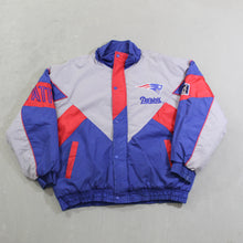 Load image into Gallery viewer, D- Vintage Signed Pete Carroll Patriots NFL Pro Player Winter Jacket
