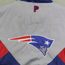 Load image into Gallery viewer, D- Vintage Signed Pete Carroll Patriots NFL Pro Player Winter Jacket
