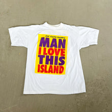 Load image into Gallery viewer, F- Vintage Man I Love This Island Graphic Single Stitch Tee
