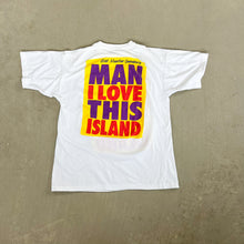 Load image into Gallery viewer, F- Vintage Man I Love This Island Graphic Single Stitch Tee
