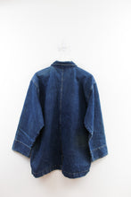 Load image into Gallery viewer, CC- Vintage Boundary Waters Lined Denim Chore Jacket
