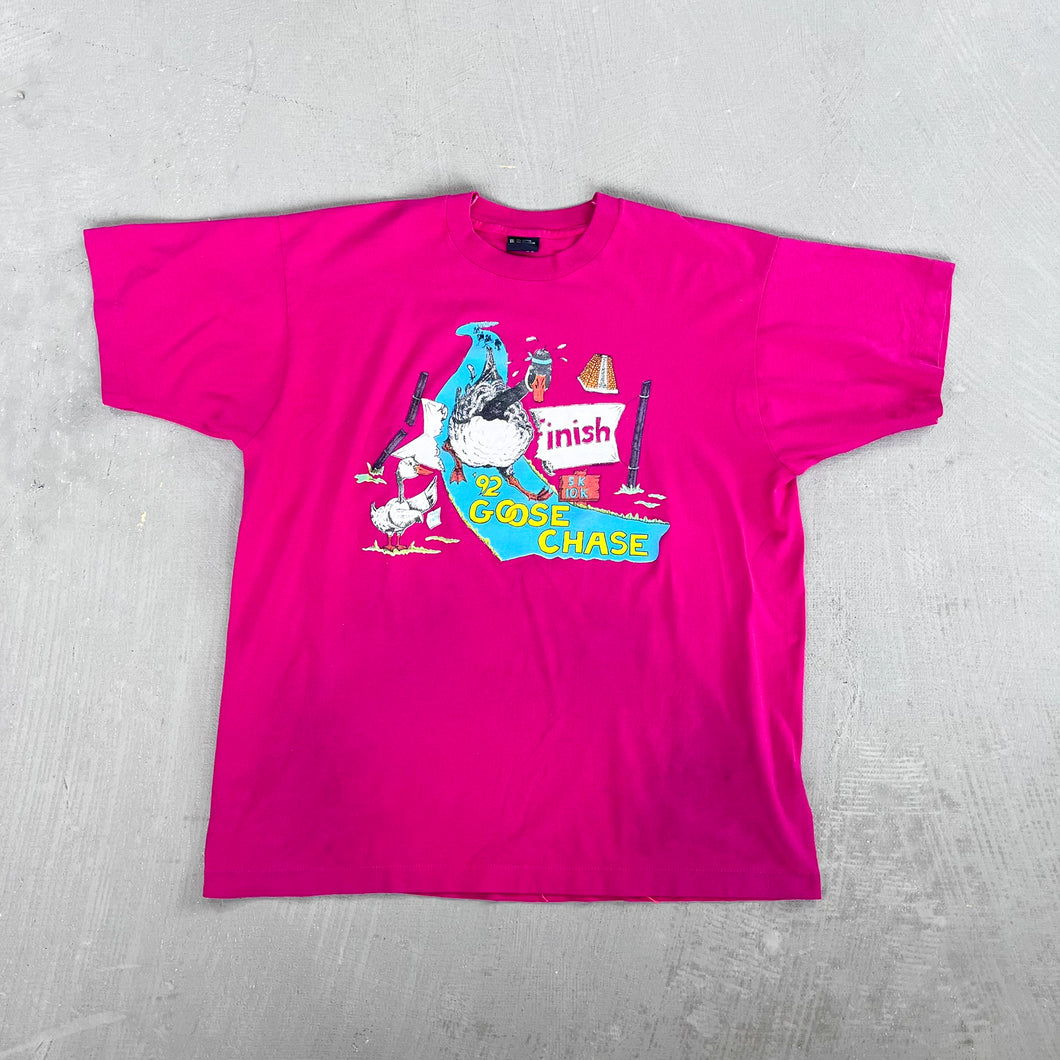 F- Vintage '92 Goose Chase Graphic Single Stitch Tee