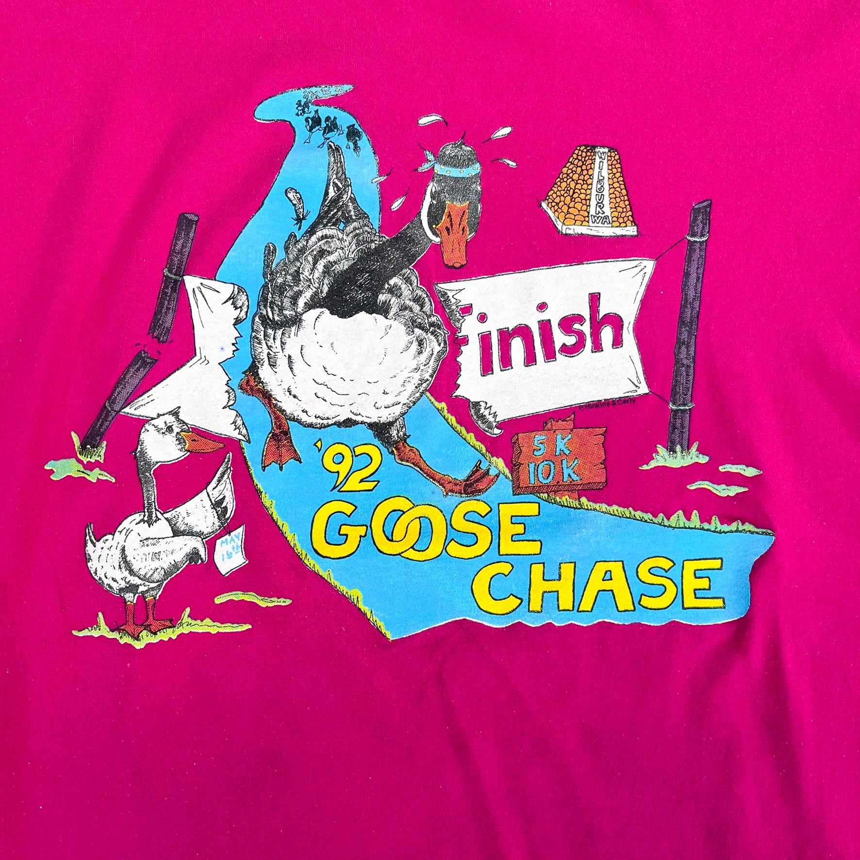 F- Vintage '92 Goose Chase Graphic Single Stitch Tee