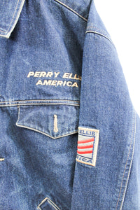 CC- Vintage Perry Ellis America Denim Jacket
