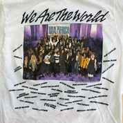 J- Vintage '85 United Support Of Artists For Africa Graphic Made In USA Single Stitch Tee - S