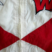J- Vintage University Of Wisconsin Badgers Logo Apex One Lightweight Jacket - M