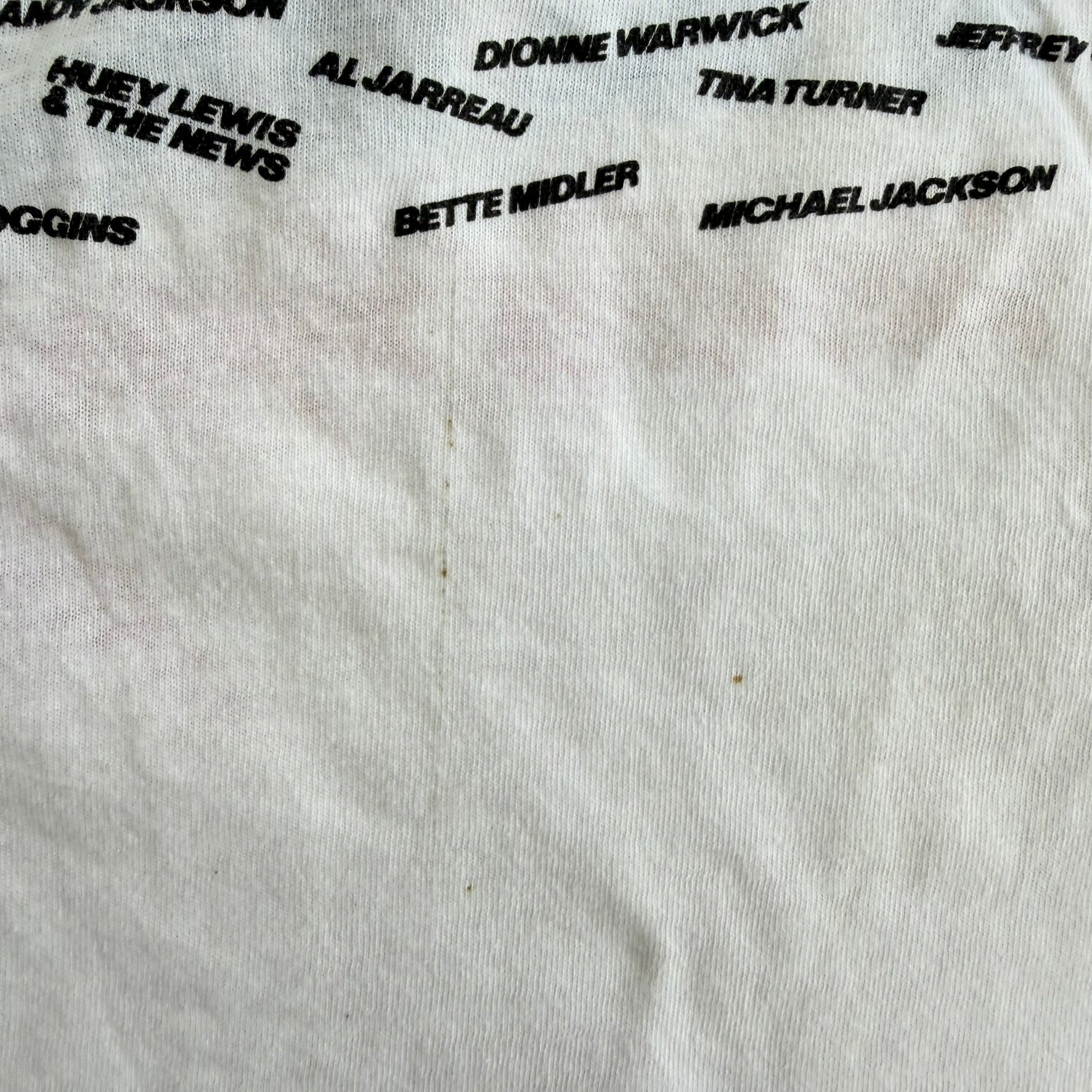 J- Vintage '85 United Support Of Artists For Africa Graphic Made In USA Single Stitch Tee - S