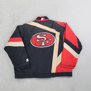 D- Vintage San Francisco 49ers NFL Starter Winter Jacket