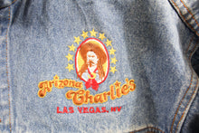 Load image into Gallery viewer, CC- Vintage Arizona Charlies Las Vega&#39;s Denim Jacket
