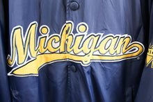 Load image into Gallery viewer, Vintage Michigan-CC- Wolverines Steve &amp; Barry&#39;s college logo Bomber Jacket
