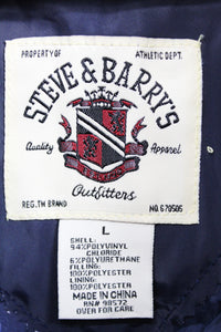 Vintage-CC- Michigan Wolverines Steve & Barry's Script Bomber Jacket
