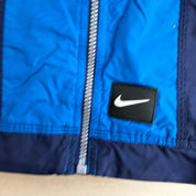 J- Vintage Nike Zip Up Blue/Navy Lightweight Windbreaker - XL