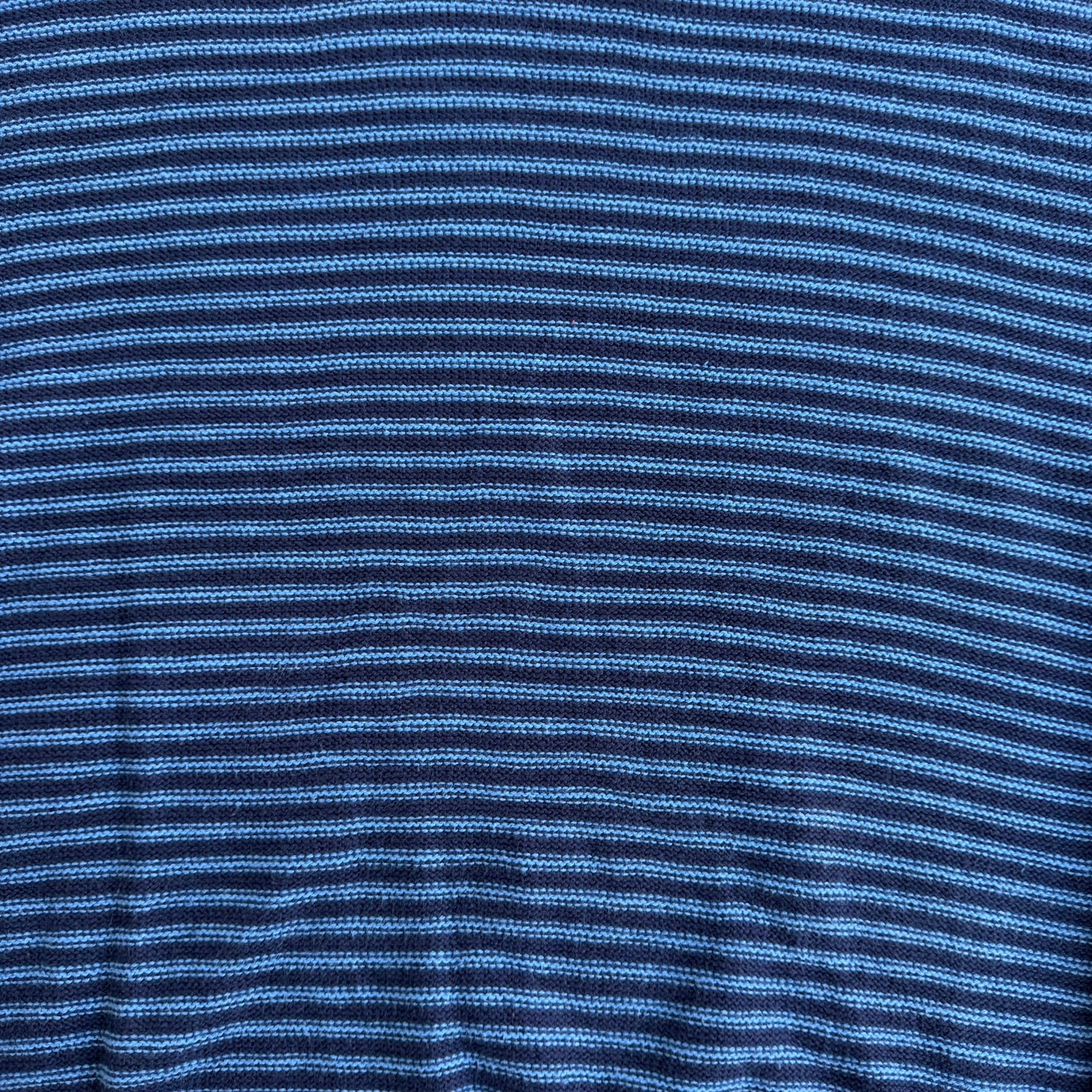 J- Vintage Chaps RL Striped Blue/Navy Knit Sweater - XL