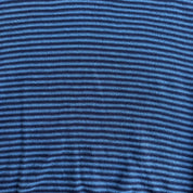 J- Vintage Chaps RL Striped Blue/Navy Knit Sweater - XL