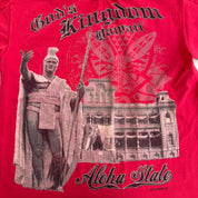 J- Vintage Shaka Aloha State God's Kingdom Jumbo Print Tee - 2XL