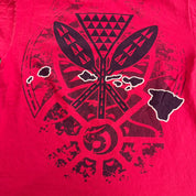 J- Vintage Shaka Aloha State God's Kingdom Jumbo Print Tee - 2XL