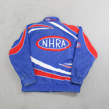 Load image into Gallery viewer, D- Vintage NHRA Winston Drag Racing Embroidered Text Jacket
