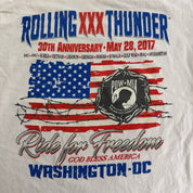 J- 2017 Harley Davidson Washington DC Ride For Freedom Long Sleeve Tee - 2XL