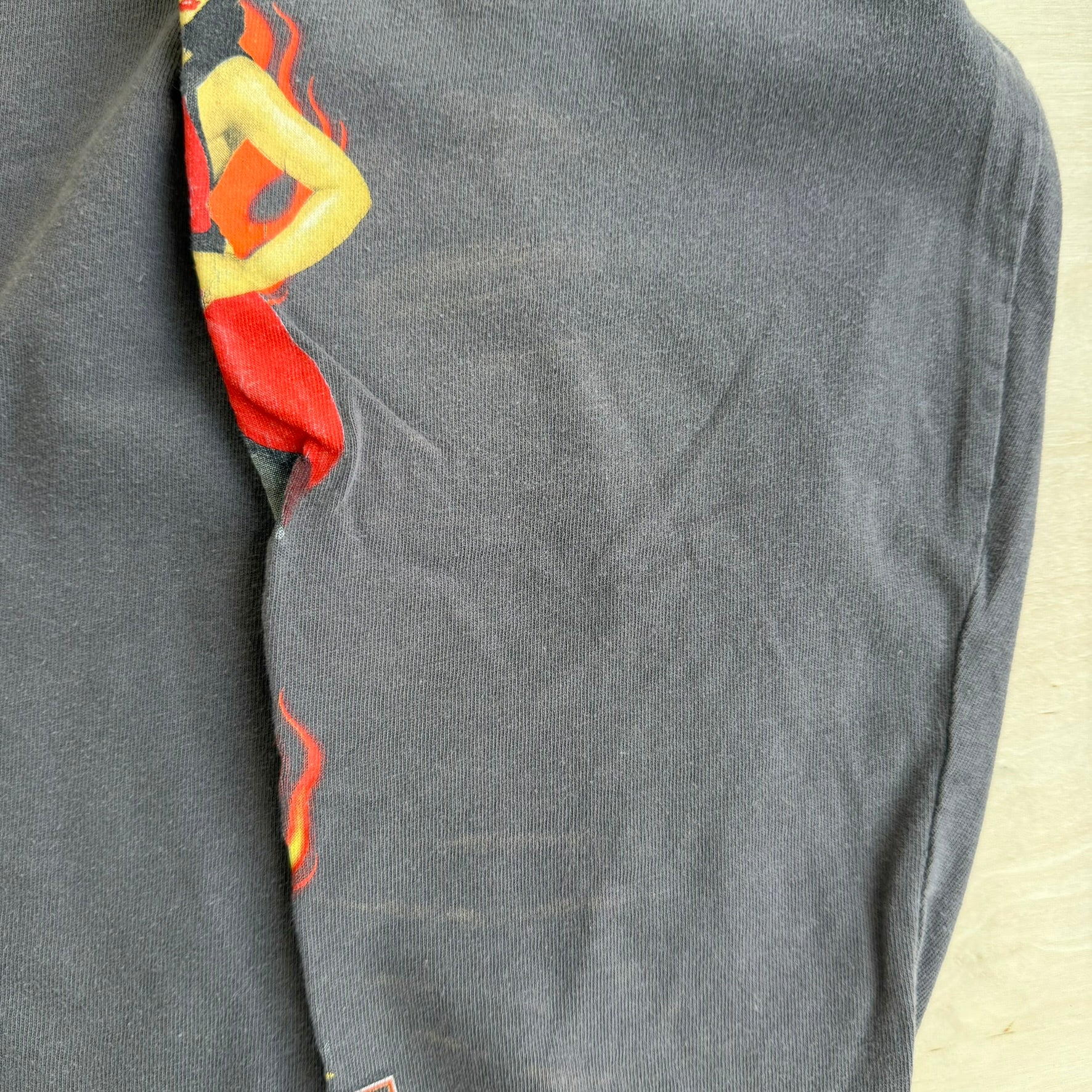 J- Vintage '09 Harley Davidson Charlottetown P.E.I Graphic Long Sleeve Tee - XL