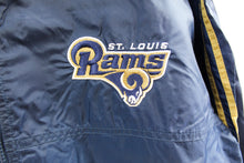 Load image into Gallery viewer, CC- Vintage NFL St. Louis Rams Nylon Windbreaker

