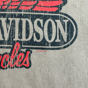 J- Vintage '04 Harley Davidson Rehoboth Beach Del Graphic Long Sleeve Tee - XL