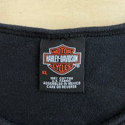 J- Vintage '03 Harley Davidson Santa Fe New Mexico Long Sleeve Tee - Women's XL