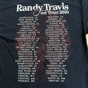J- Vintage '10 Randy Travis On Tour Graphic Picture Tee - L