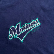 J- Vintage '98 Seattle Mariners MLB Pro Players Embroidered Logo Graphic Tee - XL