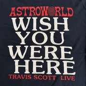 J- 2018 Travis Scott Astroworld Wish You Were Here Tour Long Sleeve Tee - L