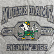 J- Vintage Notre Dame Fighting Irish Pro Player Graphic Made In USA Tee - M