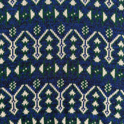 J- Vintage Celebrity Club Patterned Knit Sweater - XL