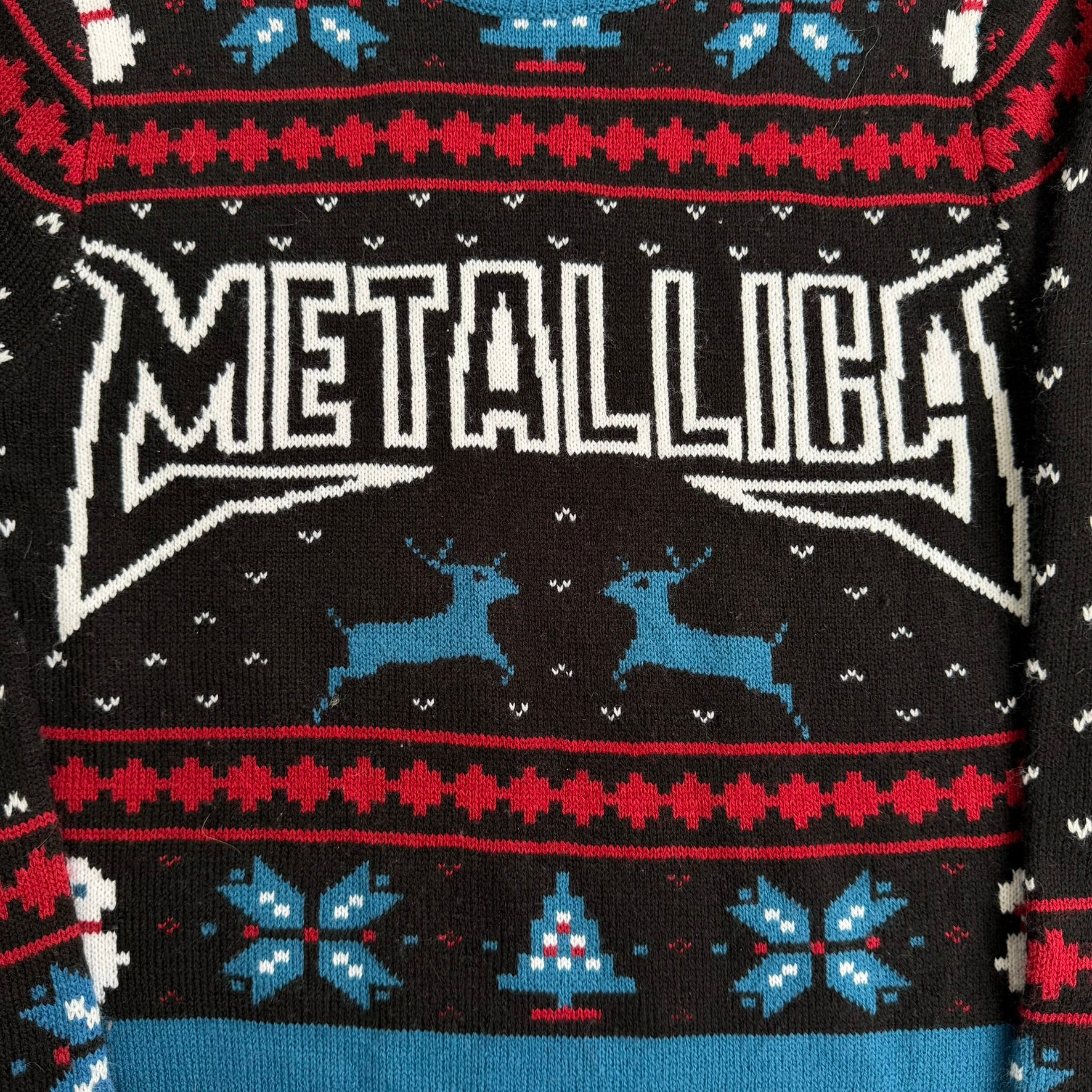 J- '18 Metallica Graphic Knit Sweater - XS