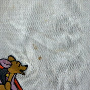 J- Vintage Disney Pooh & Friends Embroidered Knit Sweater - 3XL